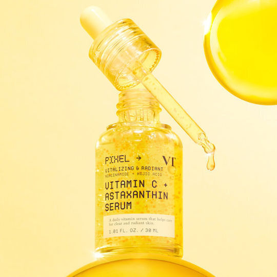 Vitamin C Astaxanthin Moisturizing Face Serum with Vitamin C & Niacinamide for Brightening & Dark Spots 30ml