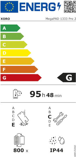 Megapad 1333 Pro 2 13.3" Tablet (6GB/128GB) Black