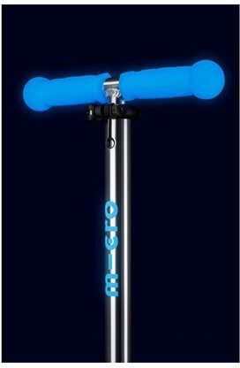 Scuter Copii Deluxe 3 Roți Cu Iluminare LED Pentru 2-5 Ani Albastru Arctic