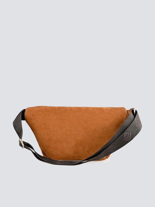 Nomia Women's Crossbody Bag Suede Camel