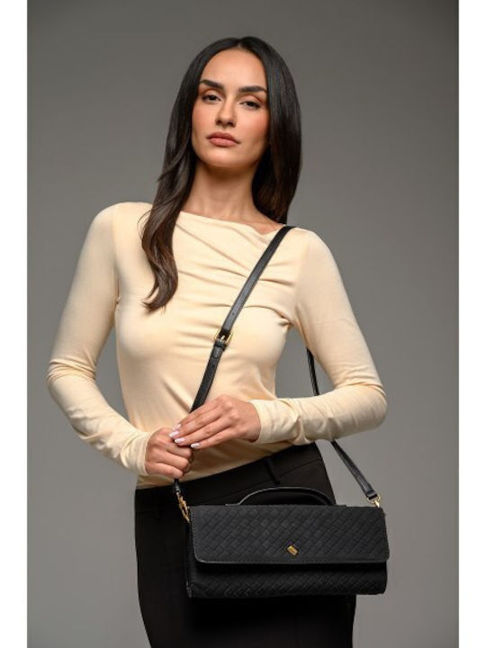 Women's Black Clutch