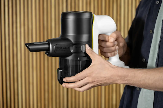 Karcher VCS 5-28 Wiederaufladbarer Stielstaubsauger Schwarz und Weiß
