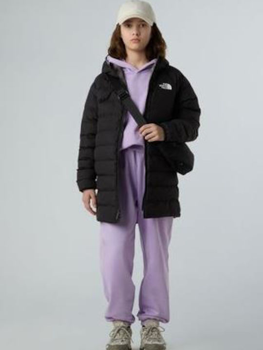 Reversible Perrito Kinder-Sportjacke Kurz Beidseitig Schwarz/Grau