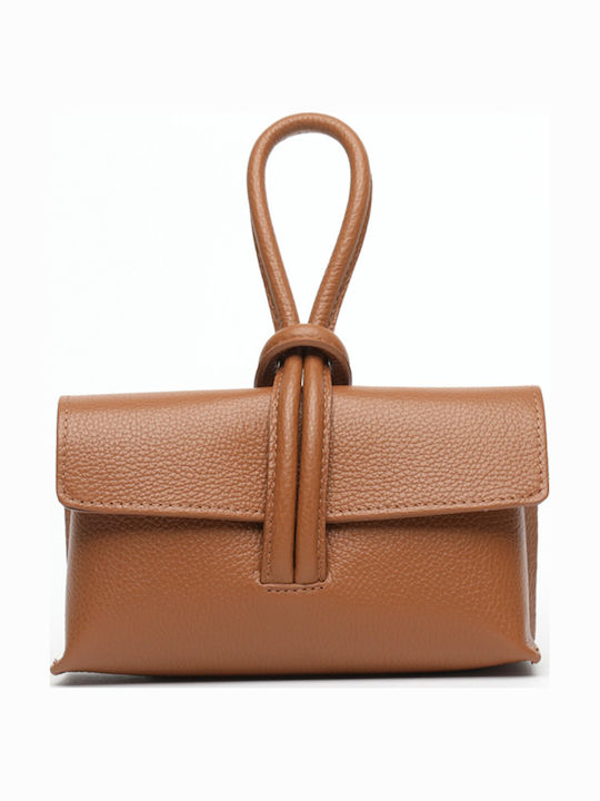 Leather Women's Flap Bag Olive