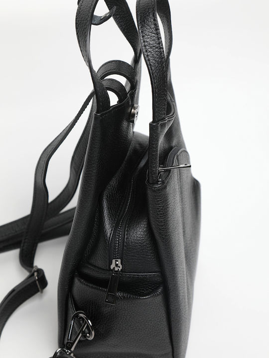Hellblaue Damen-Ledertasche