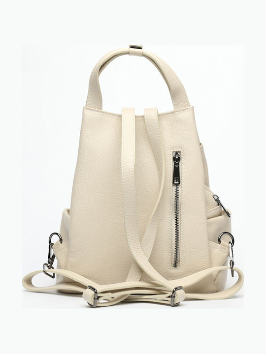 Hellblaue Damen-Ledertasche