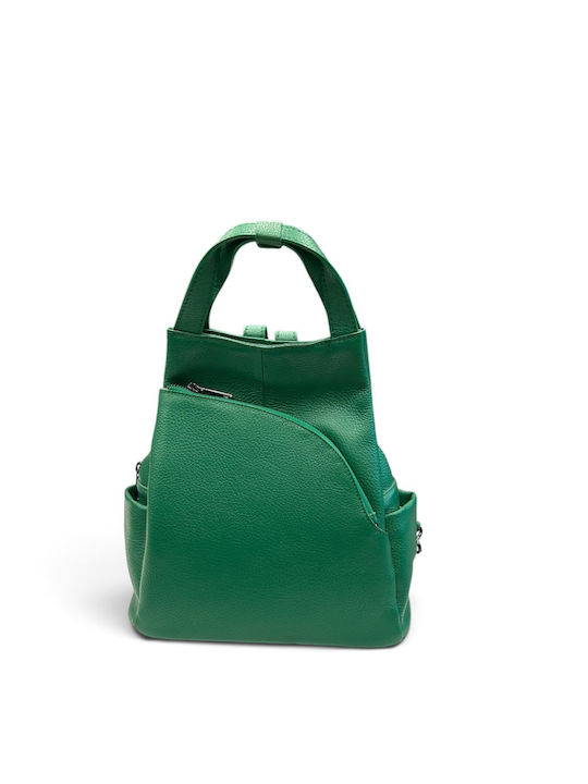 Hellblaue Damen-Ledertasche