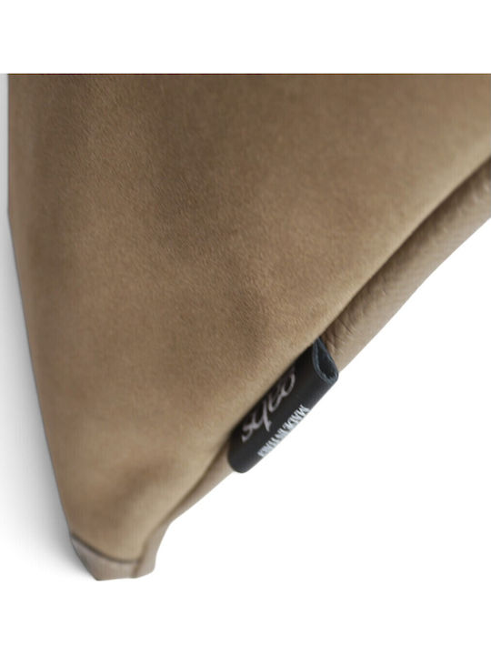 Leather Women's Tote Bag Suede Cappuccino