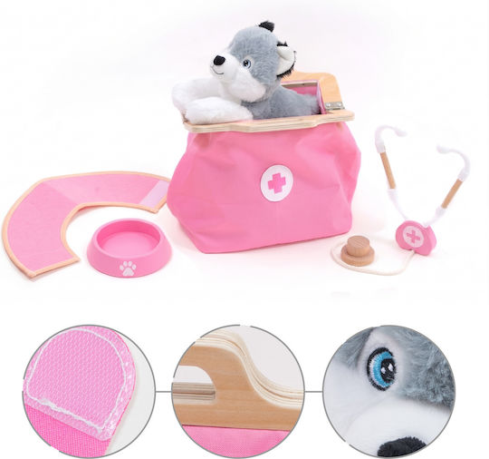 UMU Toys Medizinisches Holz-Set für Kinder, 17-teilig
