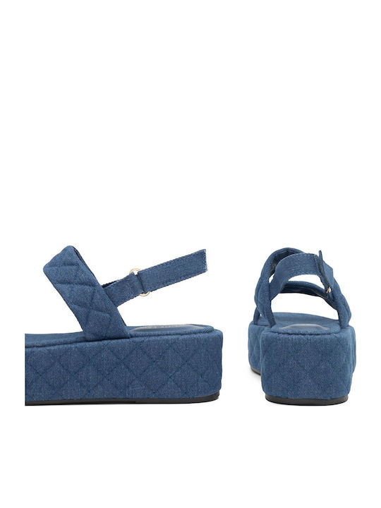 Women's Flat Sandals Blue