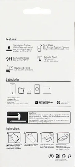 TelForceOne 2.5D 0,3mm Gehärtetes Glas 10 Stücke Für Galaxy A50 / A30s