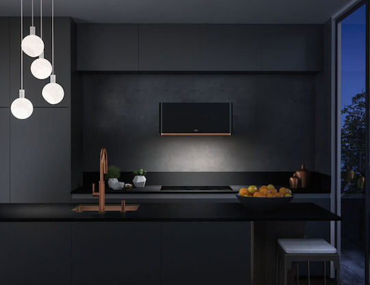 Mythos Masterpiece Wall Μηχανισμός Απορρόφησης 80cm Μαύρος