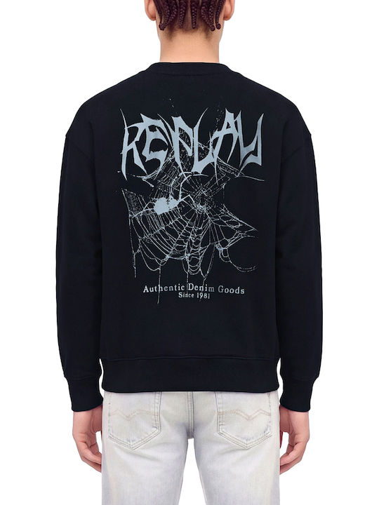 Replay Black Sweatshirt