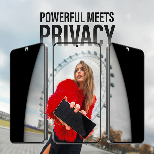 PanzerGlass Privacy-Displayschutzfolie für Samsung Galaxy S24/S25 Ultra-Wide Fit