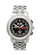 Gucci Battery Chronograph Watch with Metal Bracelet Silver