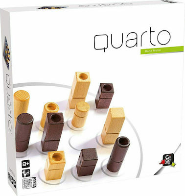 Gigamic Настолна Игра Quarto Classic за 2 Играчи 6+ Години