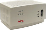 APC LE600I Compact Σταθεροποιητής Τάσης 600VA με 4 Πρίζες Ρεύματος
