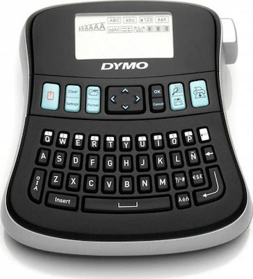 Dymo LabelManager 210 D Ηλεκτρονικός Ετικετογράφος Χειρός σε Μαύρο Χρώμα
