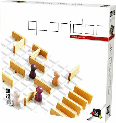 Gigamic Board Game Quoridor Classic for 2-4 Players 6+ Years GIG04 (EN)