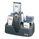 Izzy PG100 Rechargeable Hair Clipper Set Black/Silver