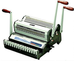 Warrior Wire Duo Bookbinder Machine for Spirals for Maximum 20 Sheets