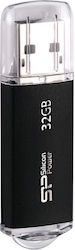 Silicon Power 32GB USB 2.0 Stick Negru