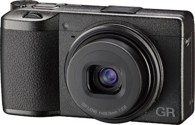 Ricoh GR III Compact Φωτογραφική Μηχανή 24MP με Οθόνη 3" και Ανάλυση Video 640 x 480 pixels Μαύρη