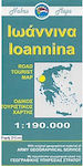 Ιωάννινα, Οδικός τουριστικός χάρτης