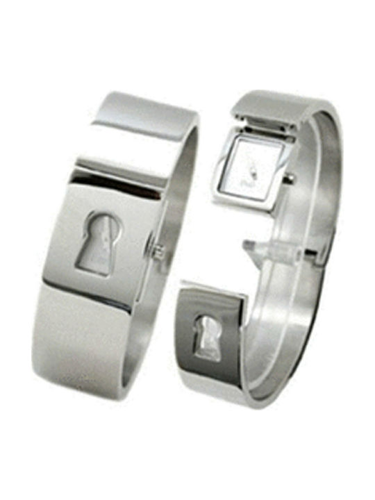 Dolce and gabbana silver watch deals