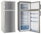 Morris Double Door Refrigerator H143xW55xD58.2cm Inox