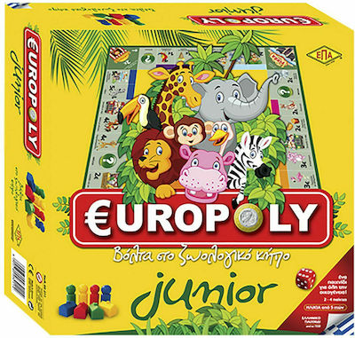 EPA Board Game Europoly Junior for 2-4 Players 5+ Years (EL)