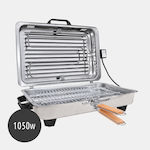 Roller Kappatos Tischplatte Elektrischer Grill Grill 1050W mit Abdeckung 32.5cmx24.5cmcm