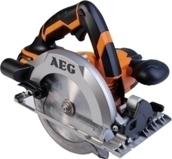 AEG Tools BKS 18-0 Solo Circular Saw 18V with Speed Setting and Suction System 4935431375