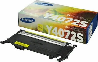 Samsung CLT-Y4072S Toner Laser Printer Yellow 1000 Pages (SU472A)