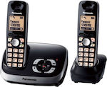 Panasonic KX-TG6522 Ασύρματο Τηλέφωνο Duo με Aνοιχτή Aκρόαση