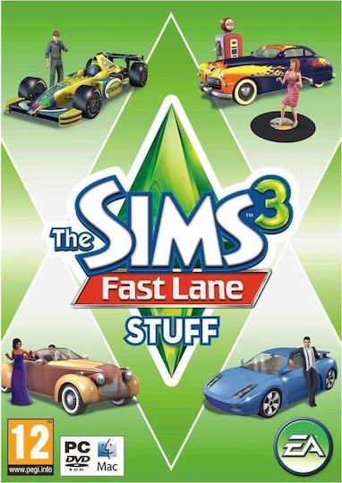 The Sims 3: Fast Lane Stuff PC Game (Used)