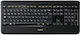 Logitech Wireless Illuminated Keyboard K800 Πληκτρολόγιο Αγγλικό UK