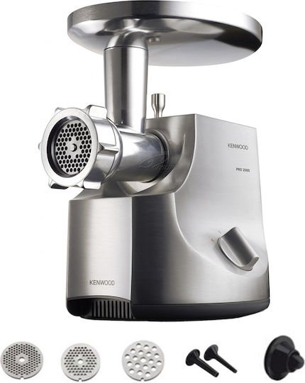 Kenwood Μηχανή Άλεσης Κιμά 2000W Ασημί