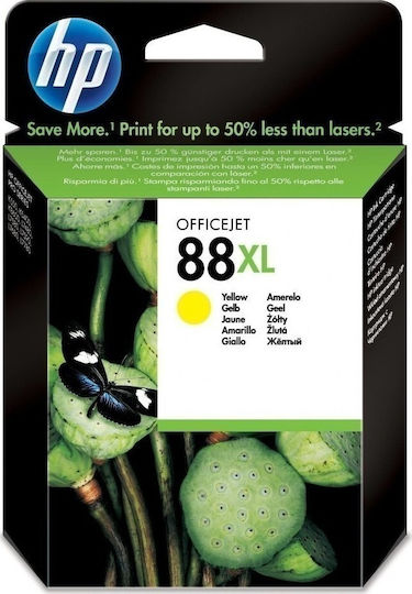 HP 88XL Original InkJet Printer Ink Yellow (C9393AE)