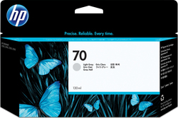 HP 70 Original InkJet Printer Ink Light Gray (C...