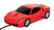 Smartec Road Ferrari F430 Wired Mouse Red