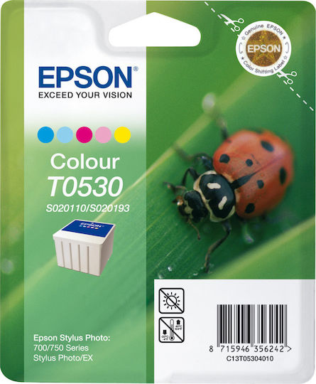 Epson Γνήσιο Μελάνι Εκτυπωτή InkJet Πολλαπλό (Color) (C13T053040)