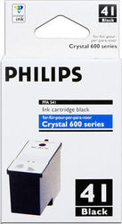 Philips 41 Black Γνήσιο Μελάνι Εκτυπωτή InkJet Μαύρο (906115314001)