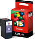 Lexmark 15 Γνήσιο Μελάνι Εκτυπωτή InkJet Μαύρο (18C2110E)
