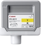 Canon PFI-301 InkJet Printer Ink Yellow (1489B001)