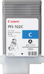 Canon PFI-102 Μελάνι Εκτυπωτή InkJet Κυανό (0896B001)