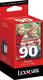 Lexmark 90 Photo Γνήσιο Μελάνι Εκτυπωτή InkJet Πολλαπλό (Color) (12A1990E)