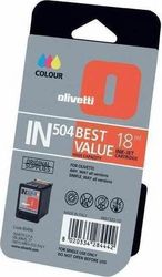 Olivetti IN504 Original InkJet Printer Ink Multiple (Color) (B0496)