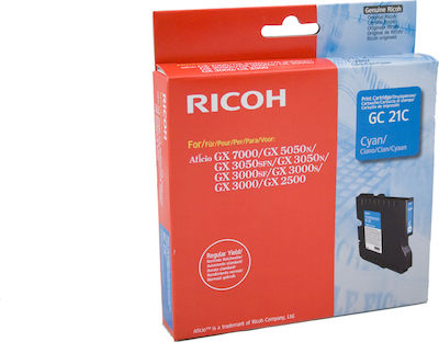 Ricoh GC21C Cyan InkJet Printer Ink Cyan (405533)