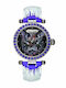 Marc Ecko Women's Watch with White Leather Strap